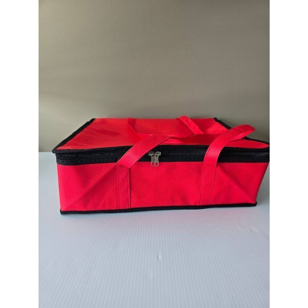 Insulated Tote Red New